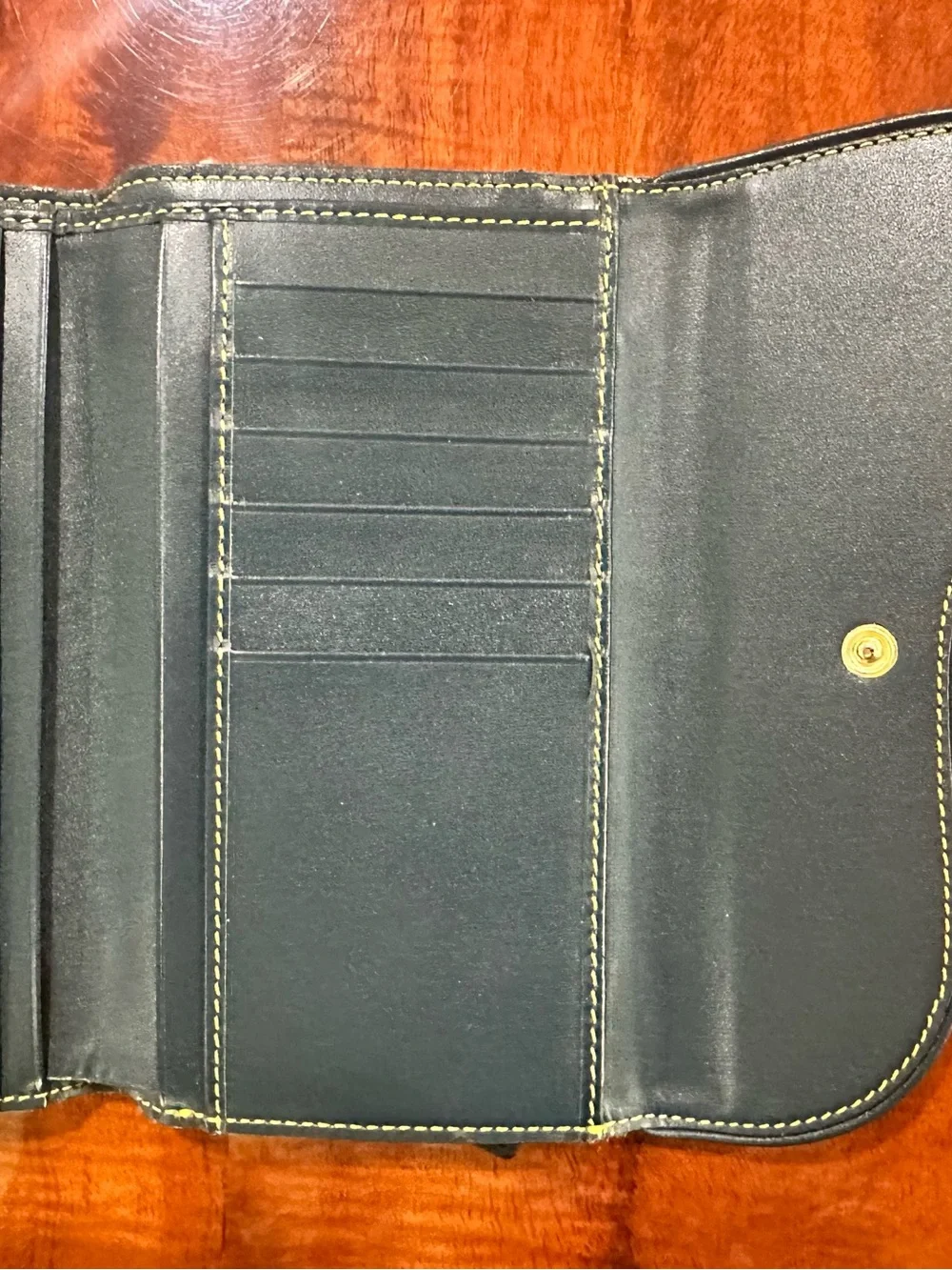 Christian Dior Navy Long Saddle Wallet 💙